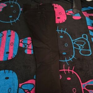 Classic Black Denim Pants